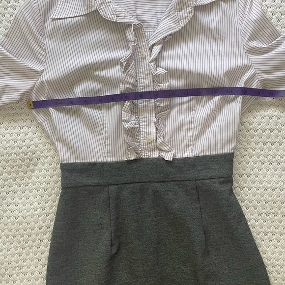 New York & company blouse an skirt combo dress - Picture 5 of 7